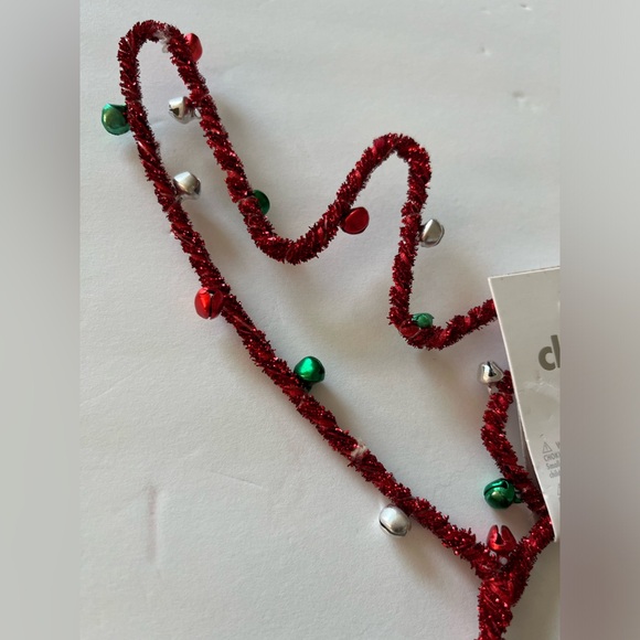 Claire's Red Reindeer Antler Hair Accessories Headband - Picture 3 of 6